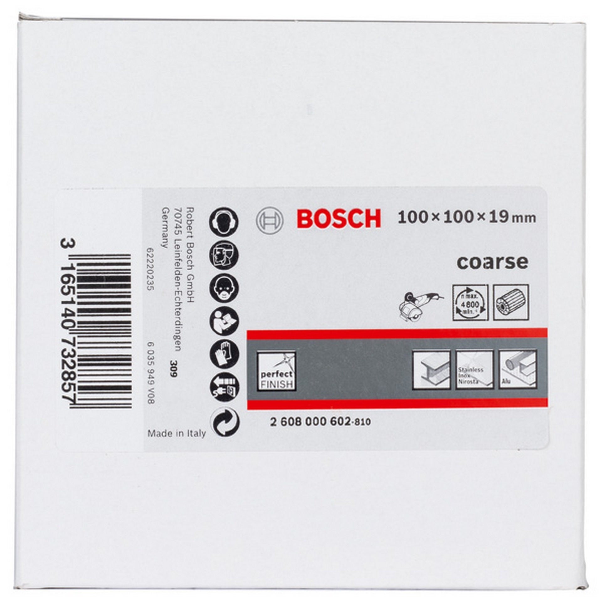 Bosch Lamellenschleifwalze mit Vlies, 19 mm, grob, 100 mm #2608000602