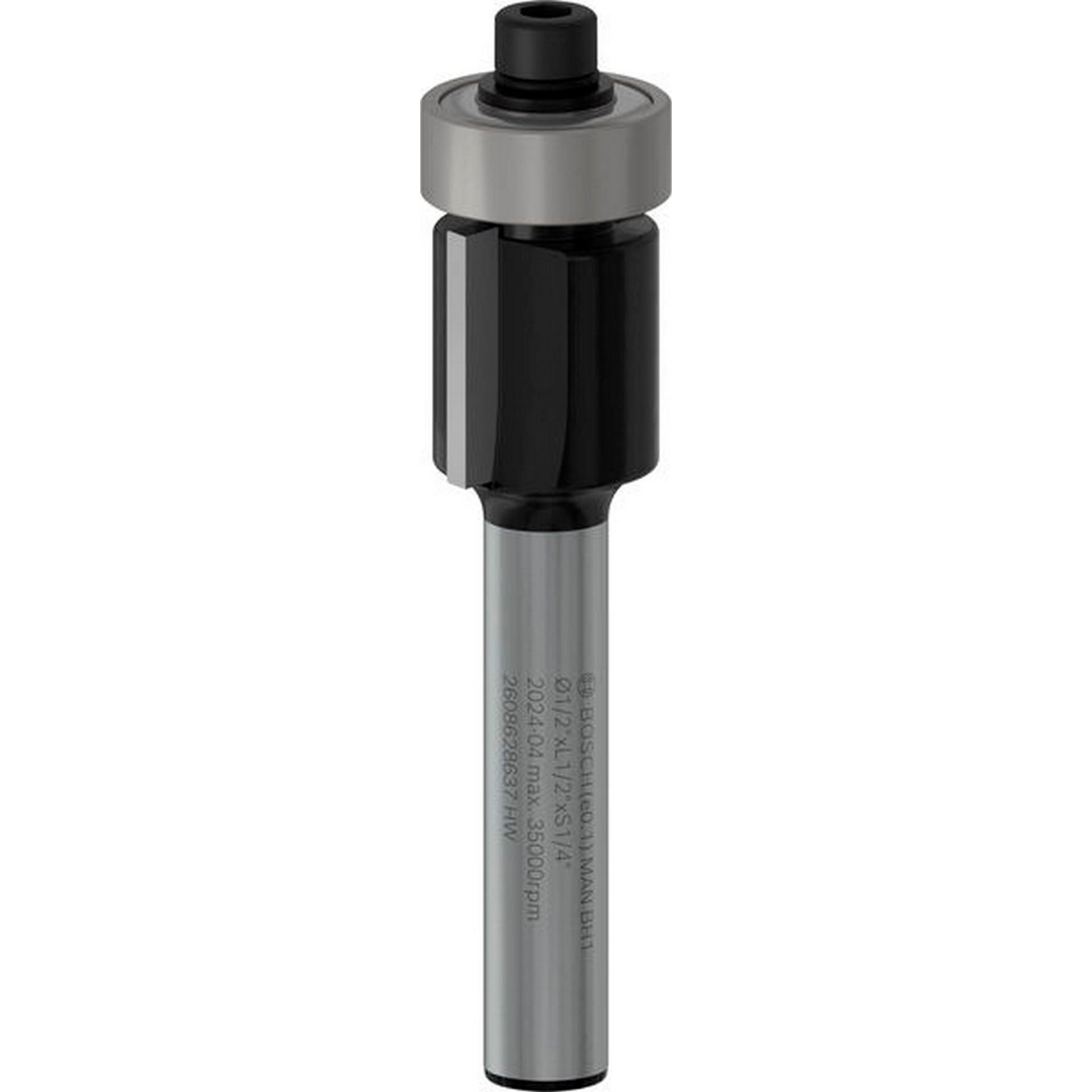 Bosch PRO Bündigfräser mit unterem Kugellager, D 1/2", L 1/2", S 1/4" #2608628637