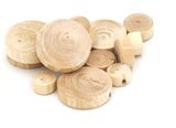 Holz Astdübel DM: 20 mm Höhe: 9mm | Holzart: Fichte | 1 VPE = 250