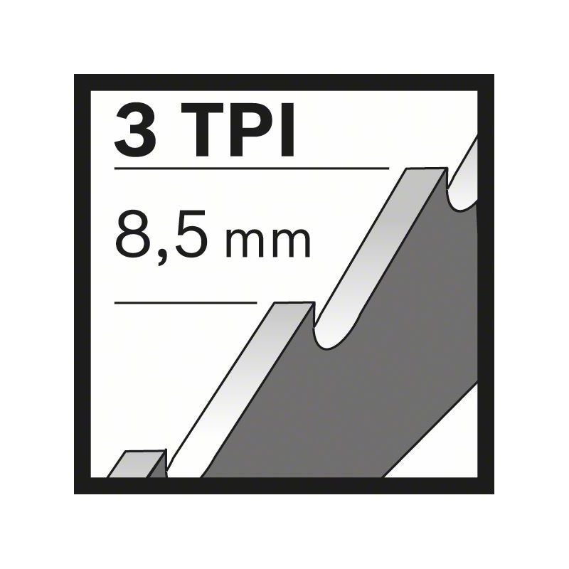 Bosch Säbelsägeblatt S 1542 K, Top for Wood, 25er-Pack #2608653065