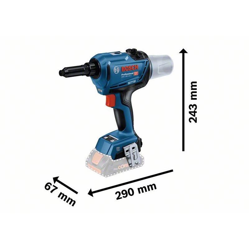 Bosch Akku-Nietpistole GRG 18V-16 C in L-BOXX #06019K5002
