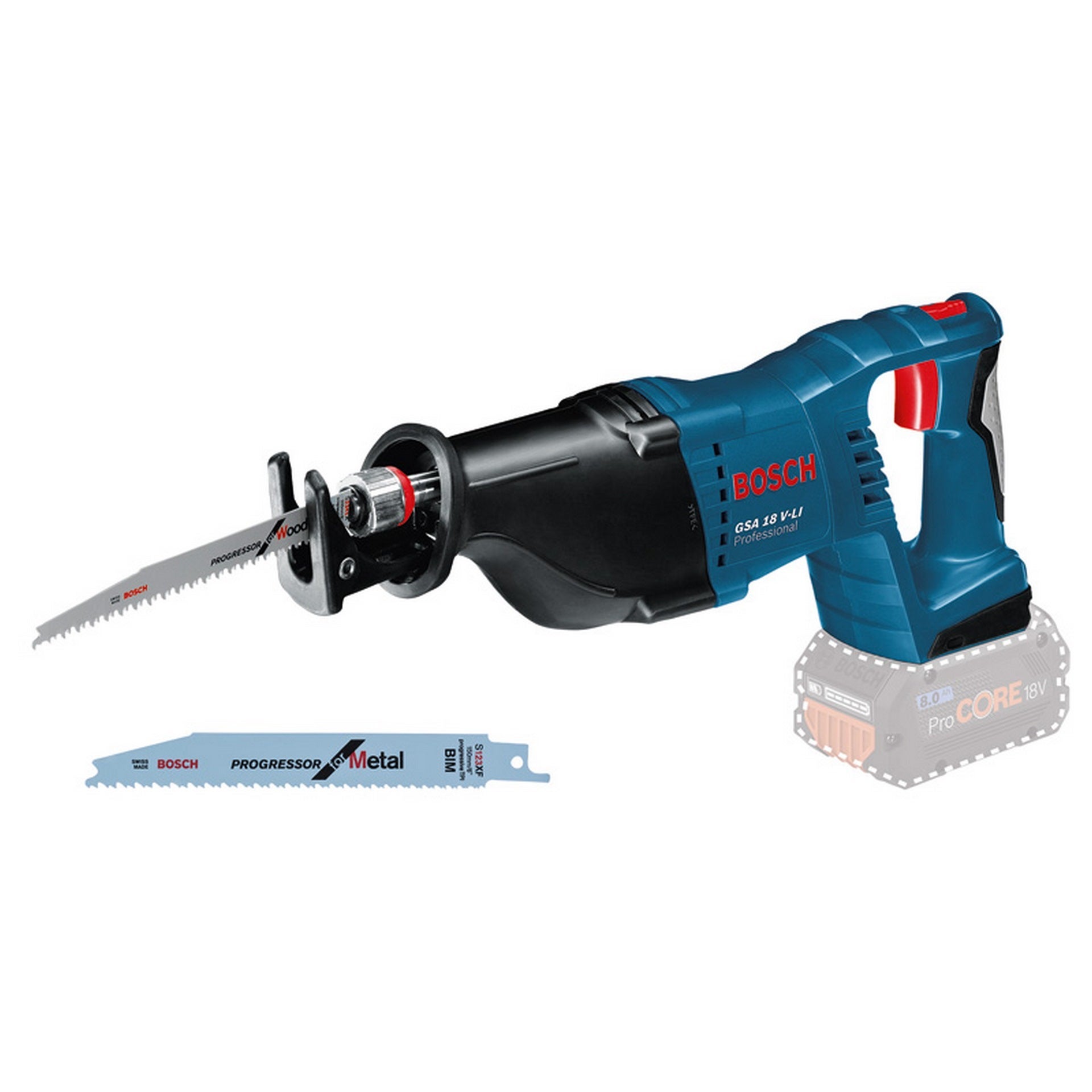 Bosch Akku-Säbelsäge GSA 18V-LI #060164J000
