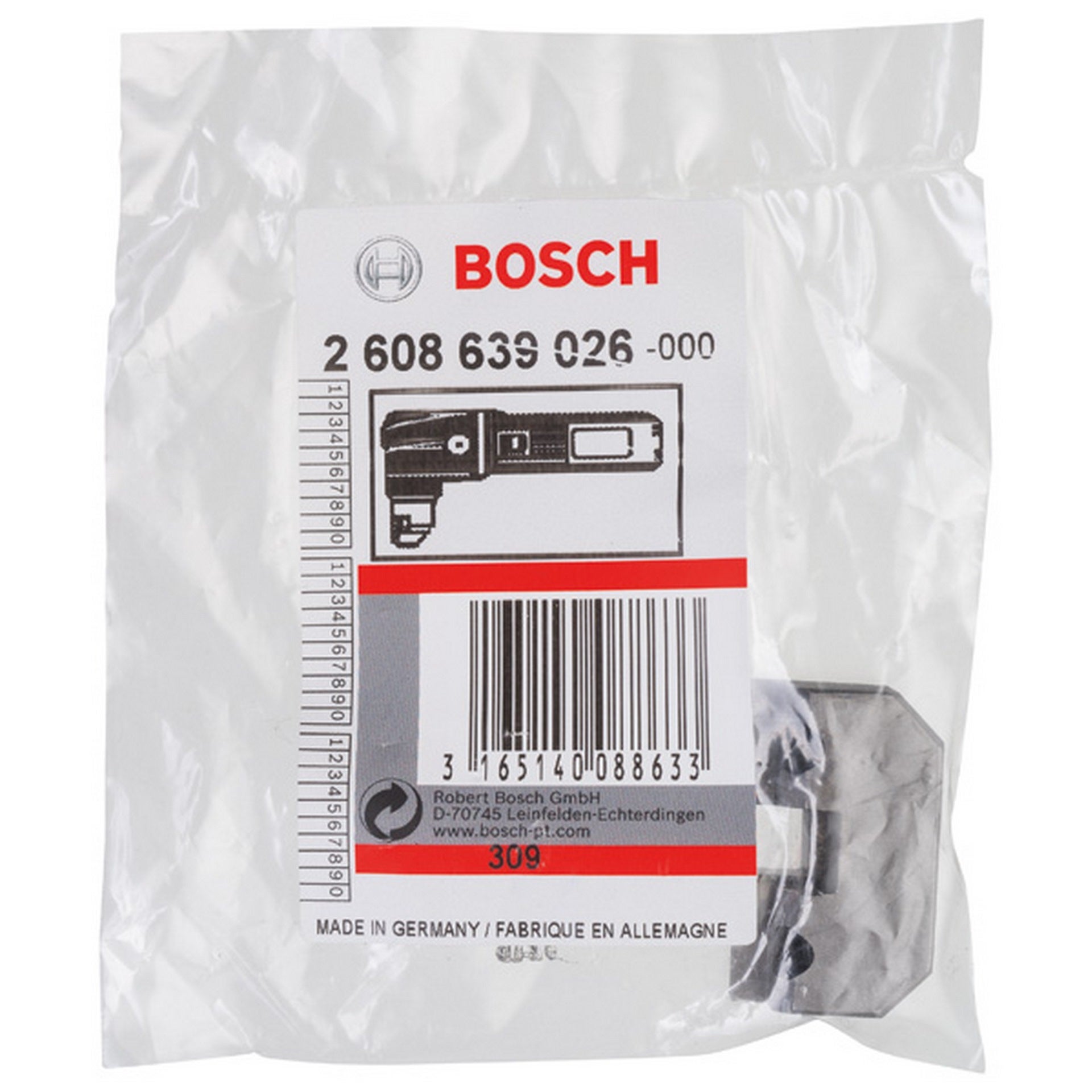 Bosch Matrize für Well- und fast alle Trapezbleche bis 1,2 mm, GNA 3,2 + 3,5 #2608639026