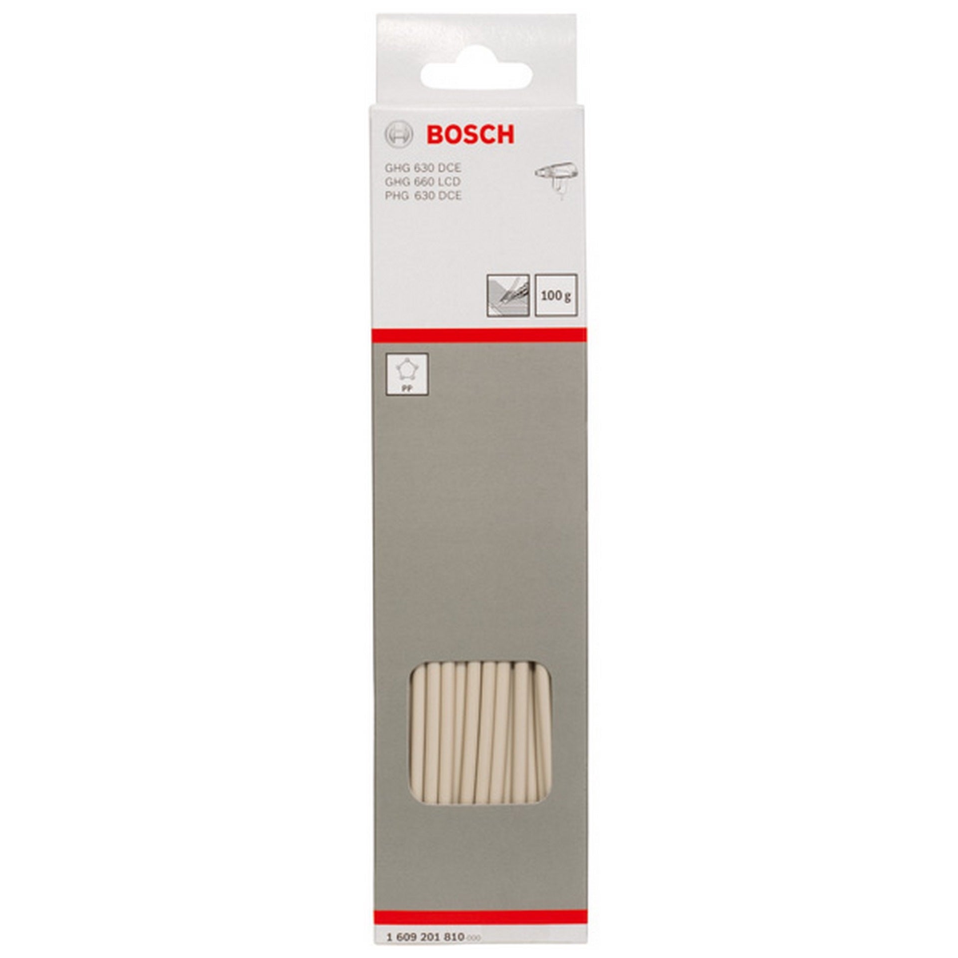 Bosch Kunststoffschweißdraht, 225 mm, 4 mm, Polypropylen (PP) Grau #1609201810