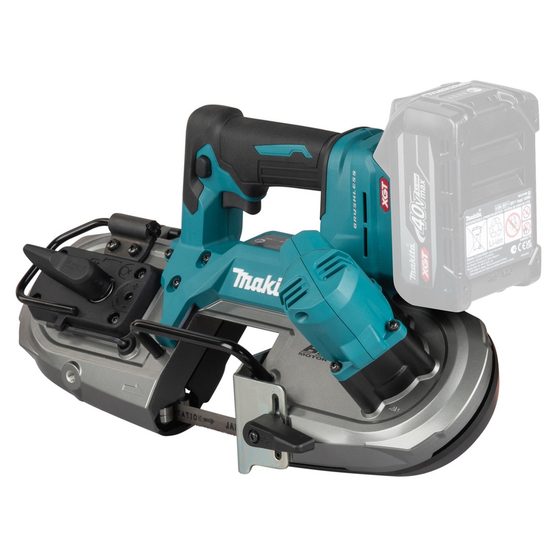 Makita Tragbare Akku-Bandsäge XGT PB003GZ