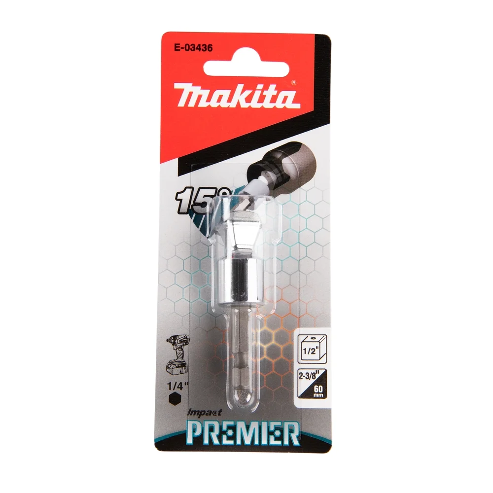 Makita Schlagnussadapter Impact Premier, 50 mm, 1/2" – 1/4" #E-03436