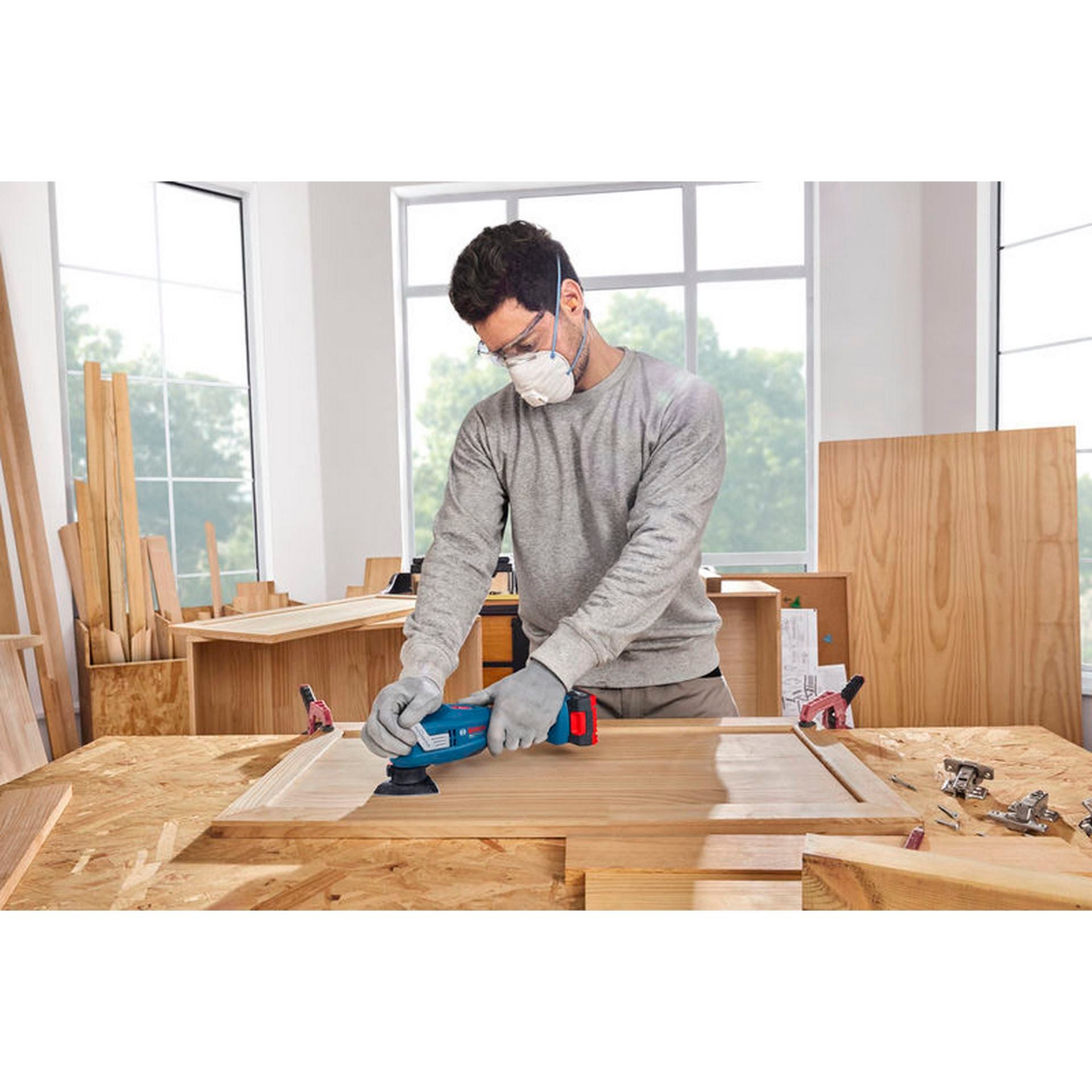 Bosch Multifunktionswerkzeug GOP18V-30 in L-BOXX #06018G3001