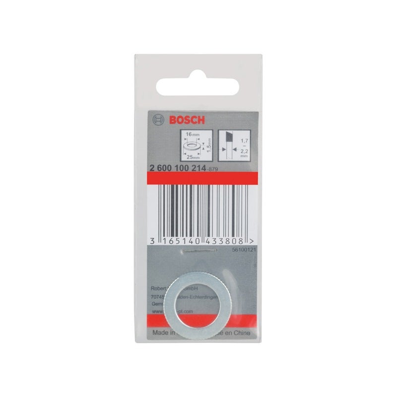 Bosch Reduzierring für PRO Kreissägeblatt, 25 x 1,5 x 16 mm #2600100214