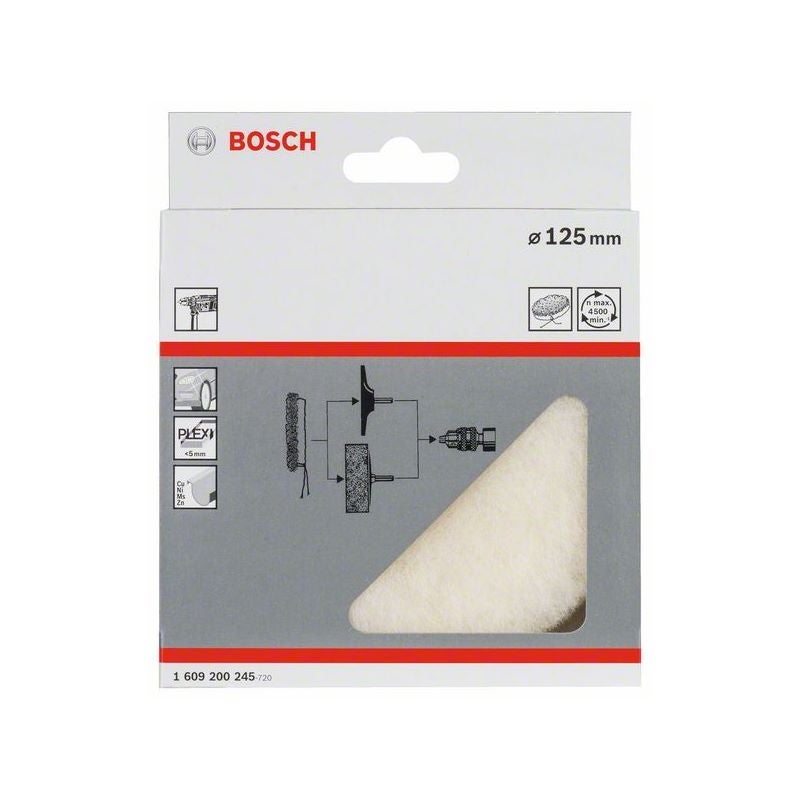 Bosch Polierhaube, 125 mm #1609200245