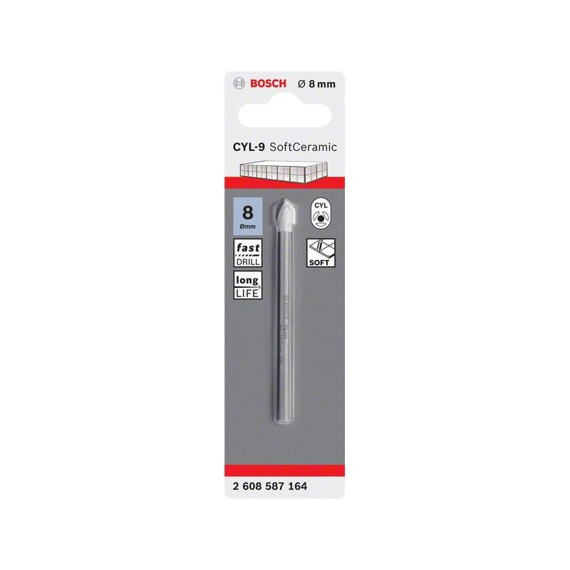 Bosch Fliesenbohrer CYL-9 Ceramic, 8 x 80 mm #2608587164