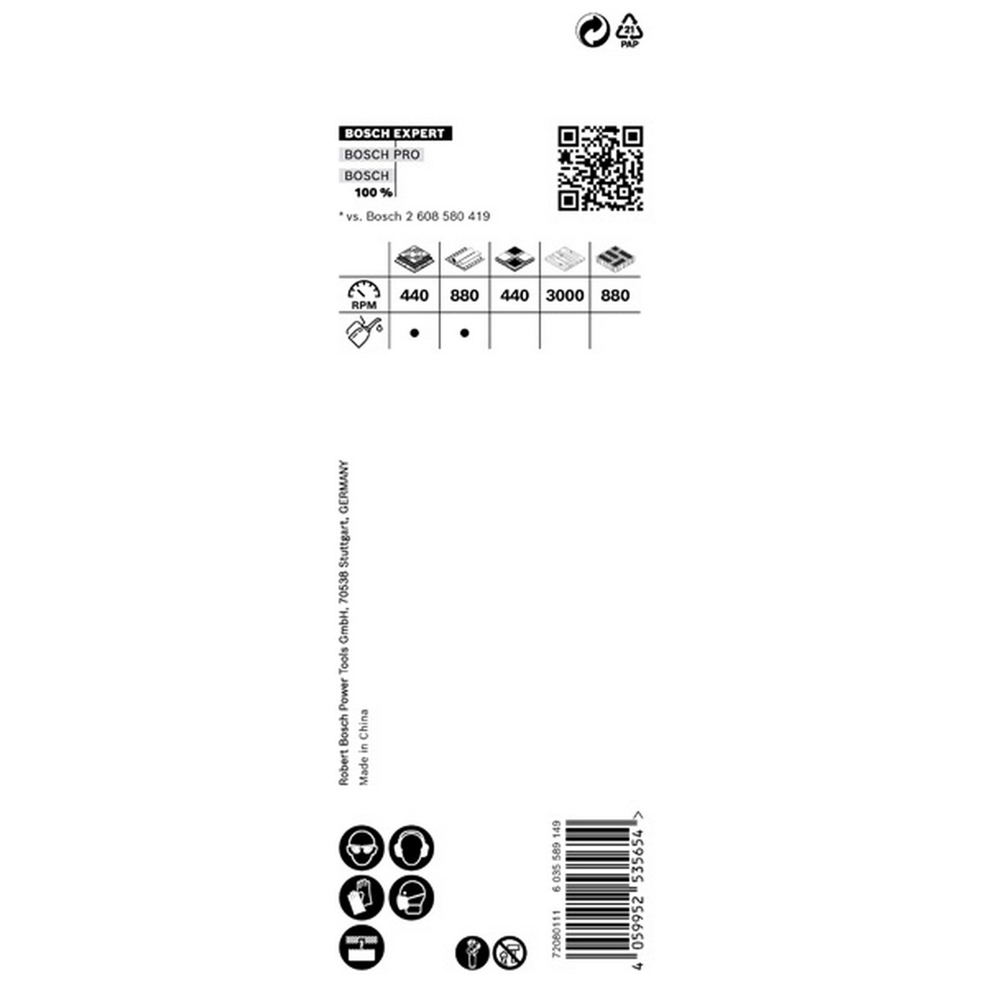 Bosch EXPERT Multi Material Lochsäge, 20x60 mm #2608900419
