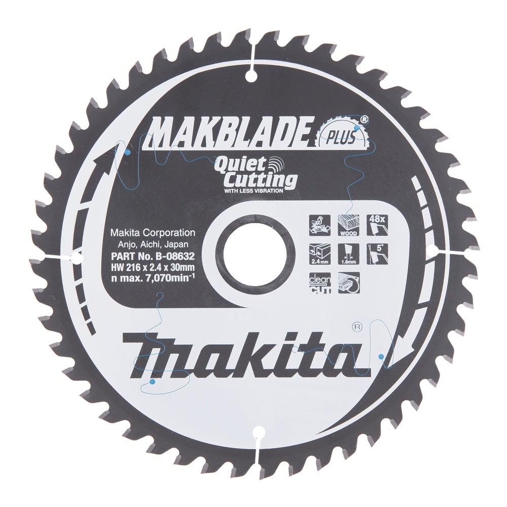 Makita Kreissägeblatt, MAKBLADE PLUS #B-08632