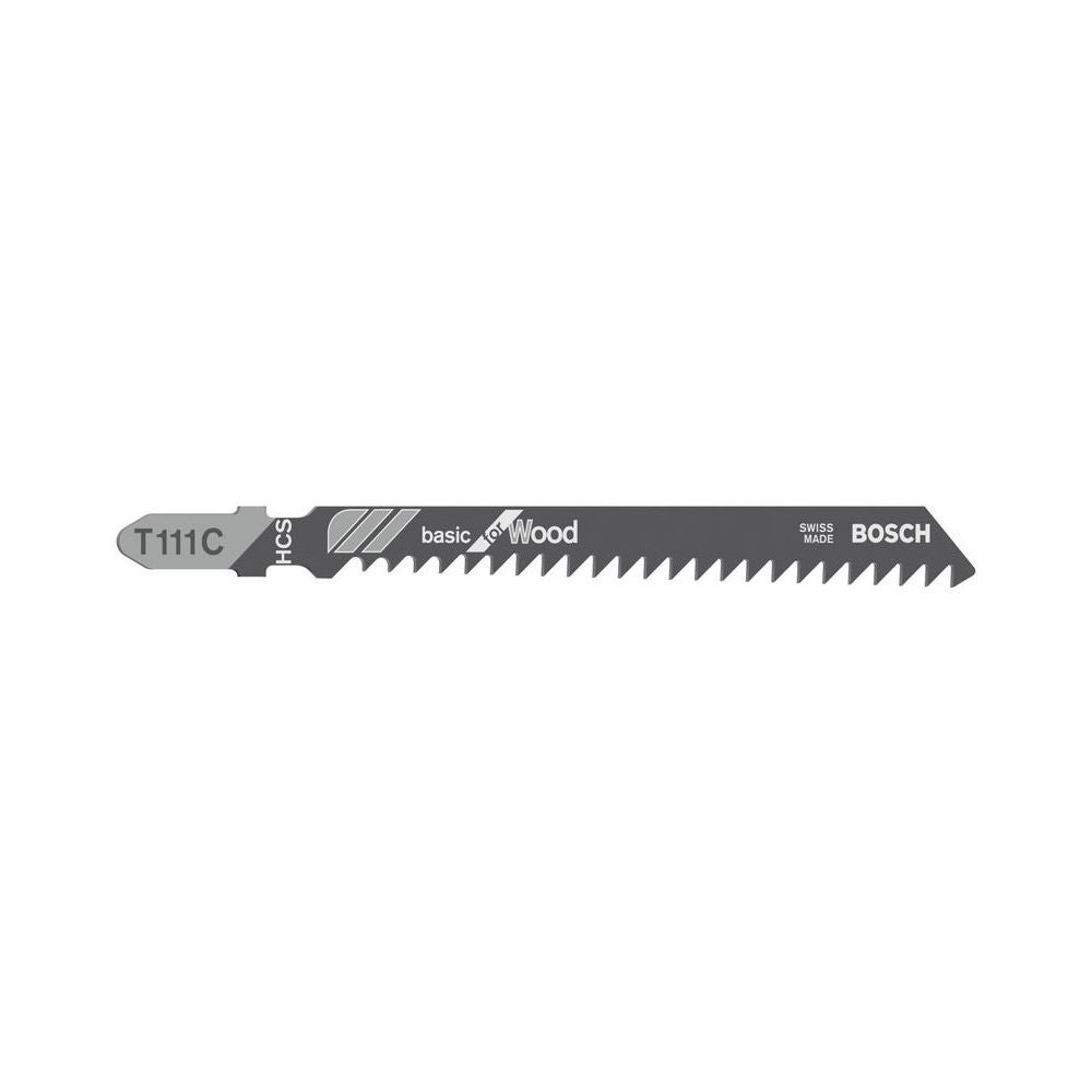 Bosch Stichsägeblatt T 111 C Basic for Wood, 5er-Pack #2608630033