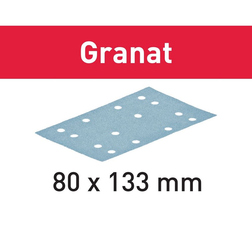 Festool Schleifmittel Granat 80x133 P120 GR/10 #497129