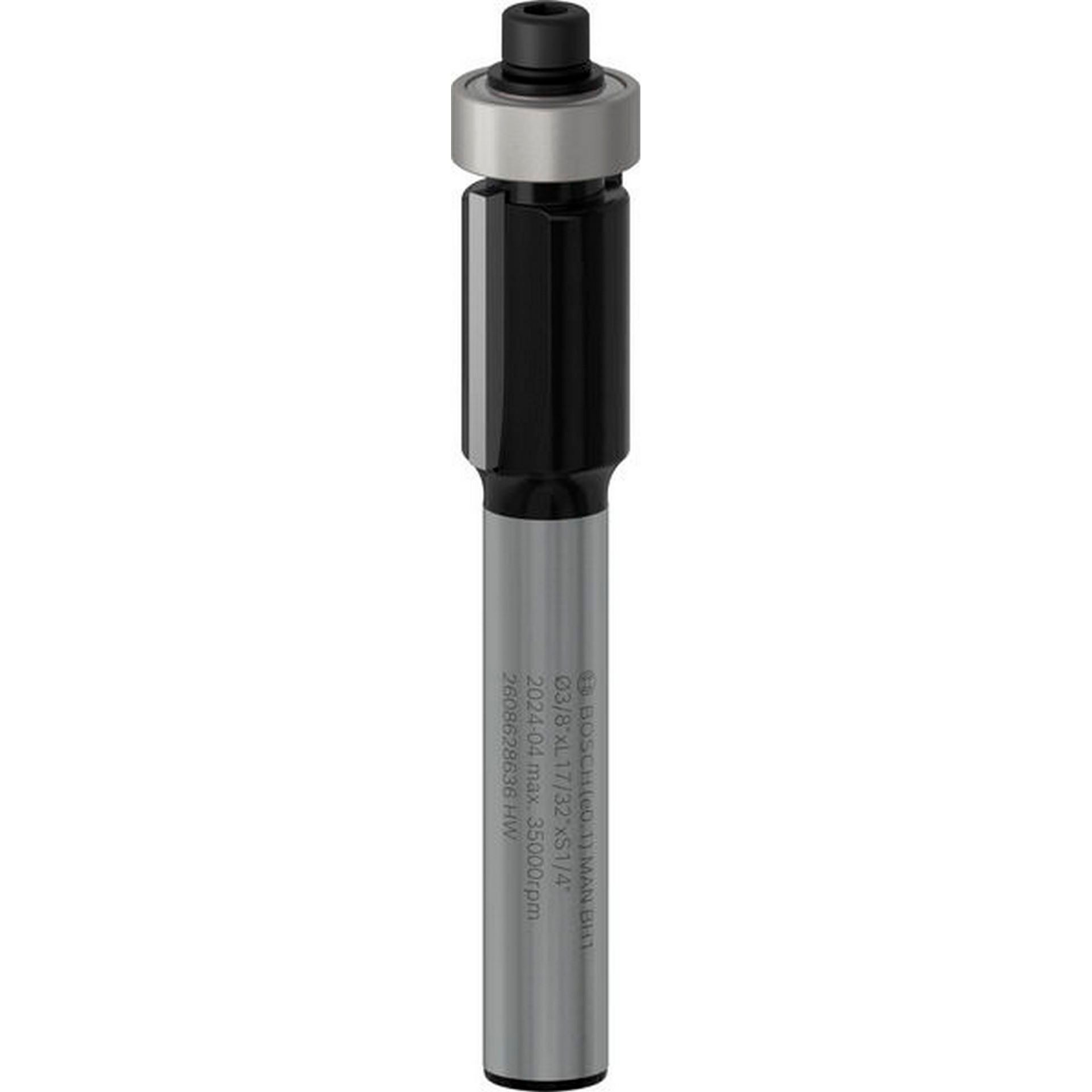 Bosch PRO Bündigfräser mit unterem Kugellager, D 3/8",  L 17/32", S 1/4" #2608628636