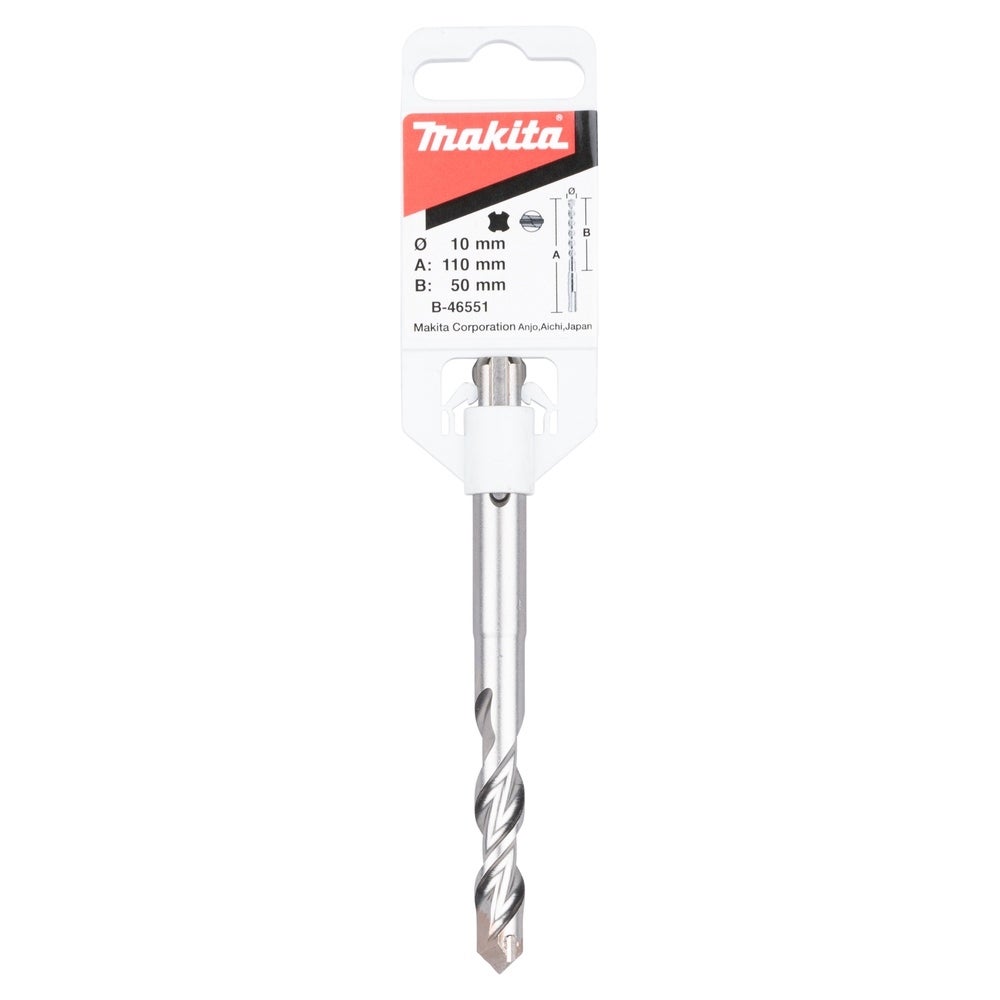 Makita Hammerbohrer V-Plus, 10 x 50 / 110 mm, Beton #B-46551
