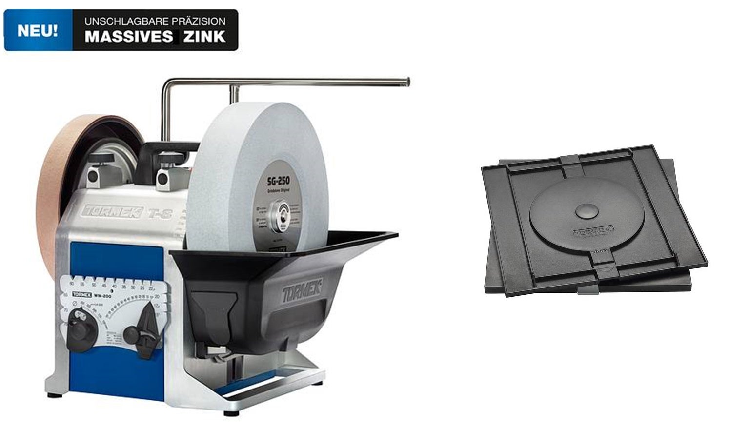Tormek Nassschleifmaschine T - 8 inkl. Drehplatte RB-180 #T-8 Set