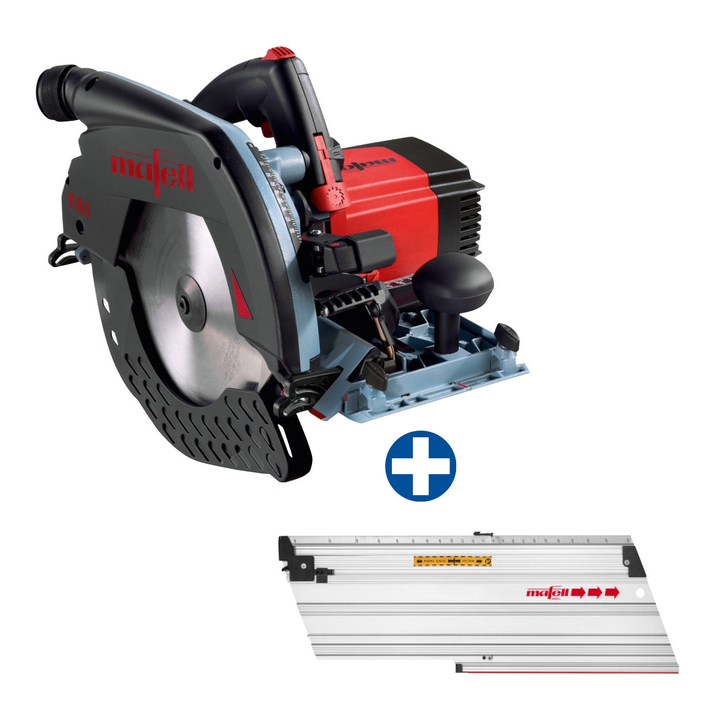MAFELL Handkreissäge K 85 Ec im L-MAX + Führungseinrichtung L #DEAL458
