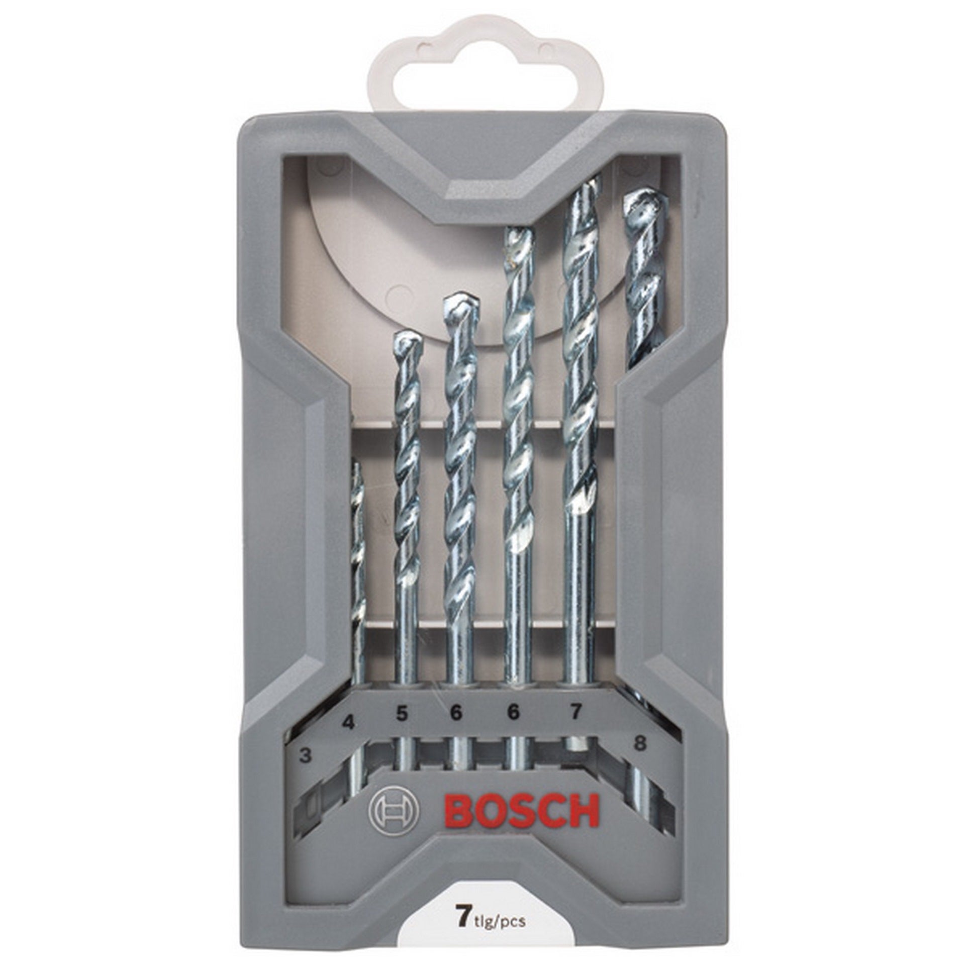 Bosch 7-tlg. CYL-1 Mauerwerkbohrer-Set, 3/4/5/6/6/7/8 mm #2607017079