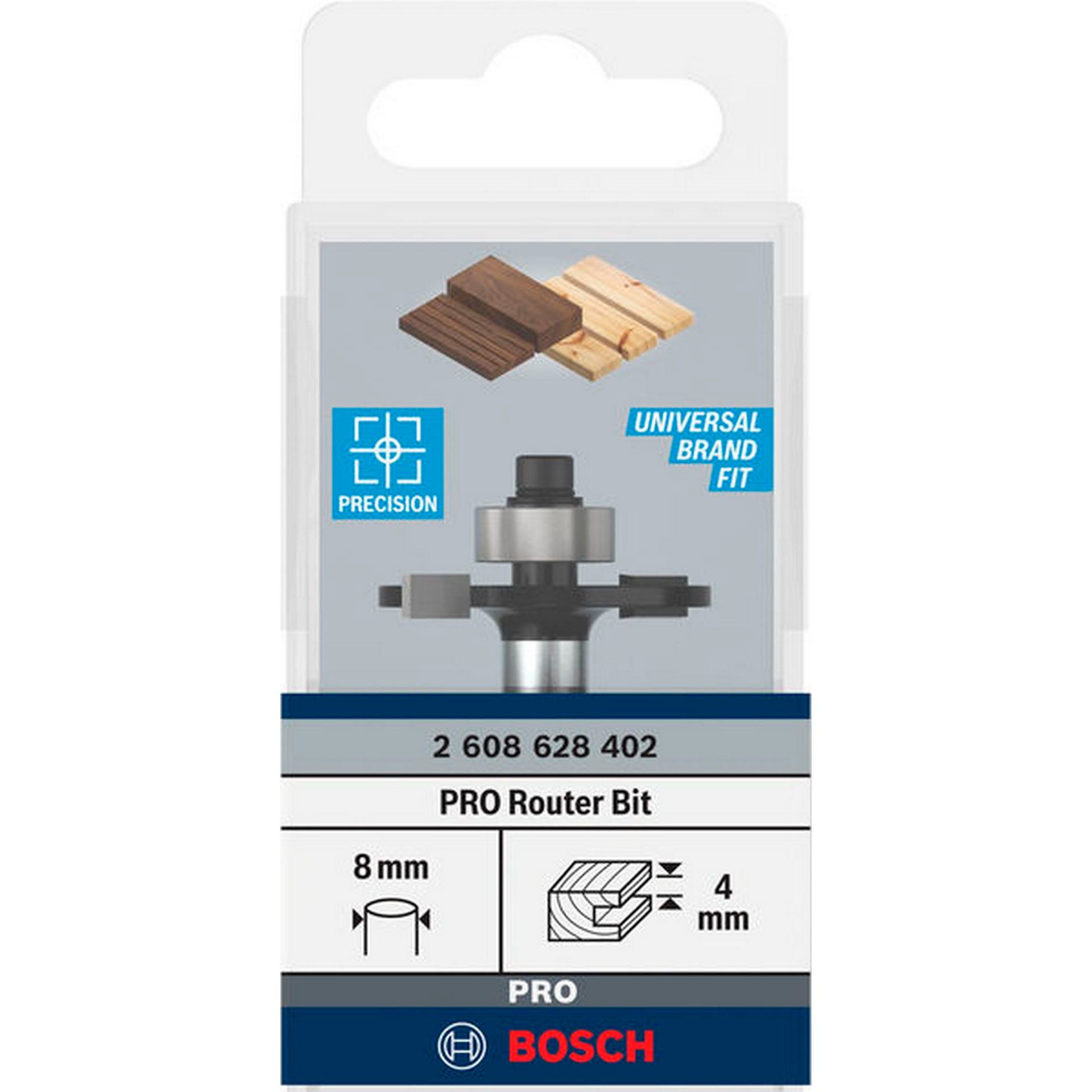 Bosch PRO Nutfräser, D 32 mm, L 4 mm, S 8 mm #2608628402