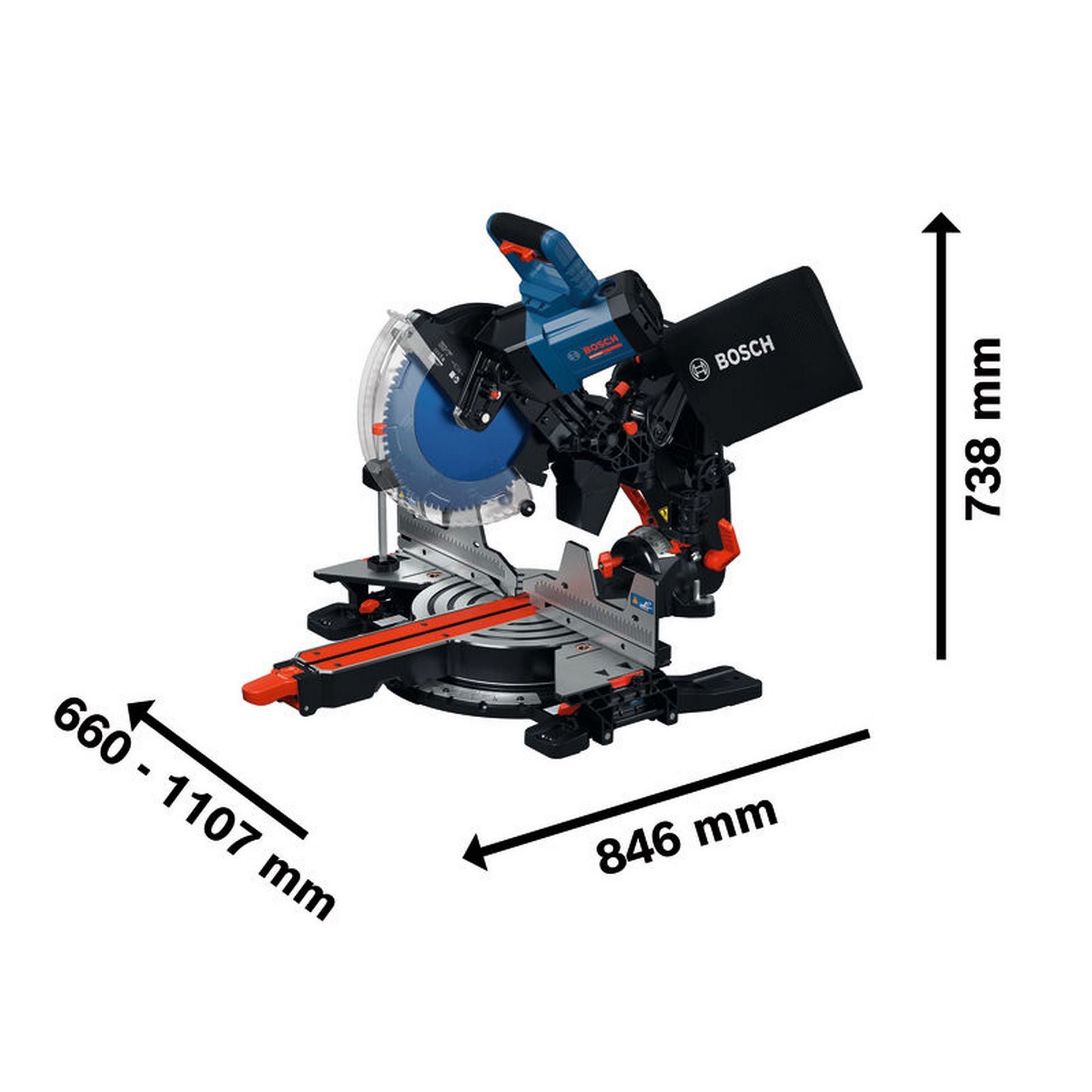 Bosch Kapp- und Gehrungssäge EXCM341-305GD #0601B23800