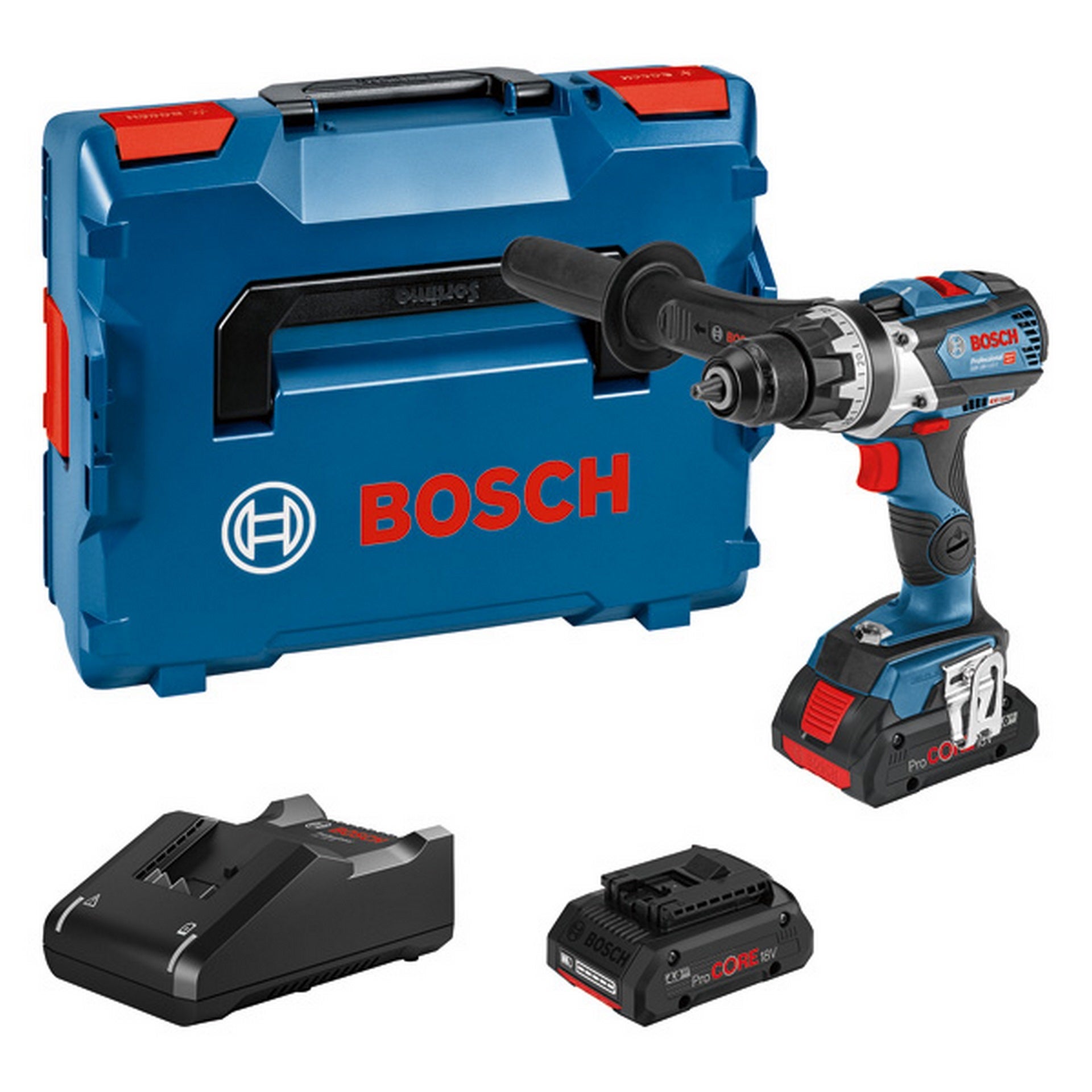 Bosch Akku-Bohrschrauber GSR 18V-110 C, 2 x Akku ProCORE18V 4.0Ah in L-BOXX #06019G010A