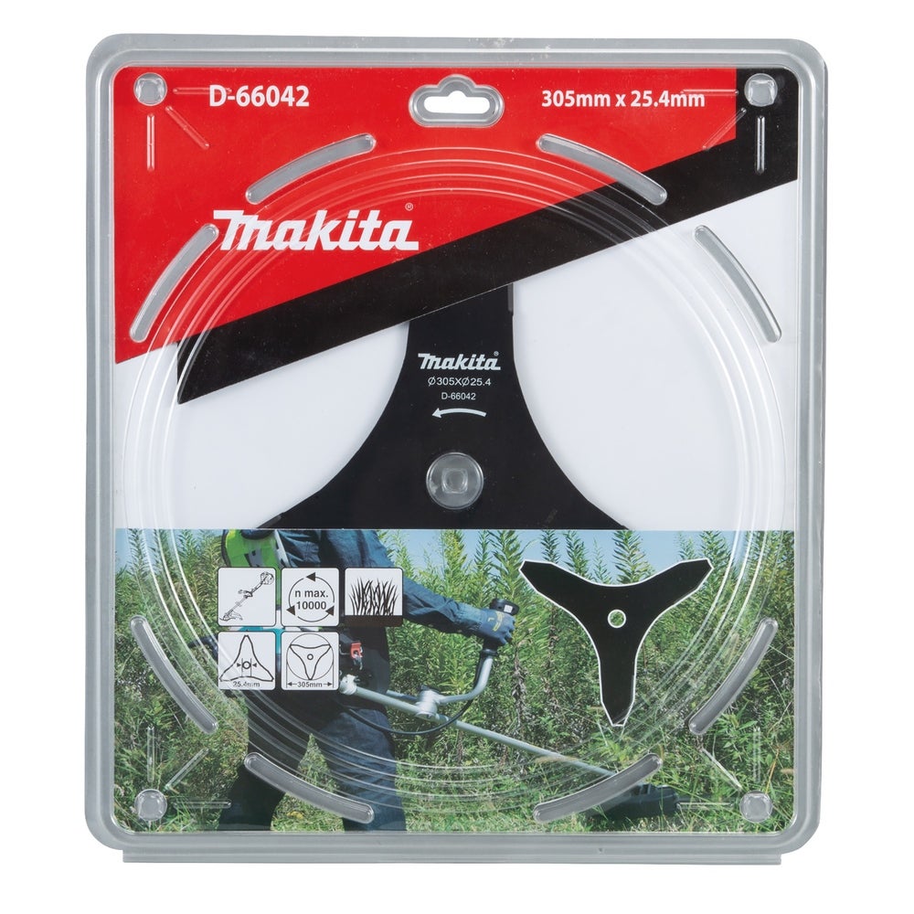 Makita 3-Zahn-Dickichtmesser, 305 mm #D-66042