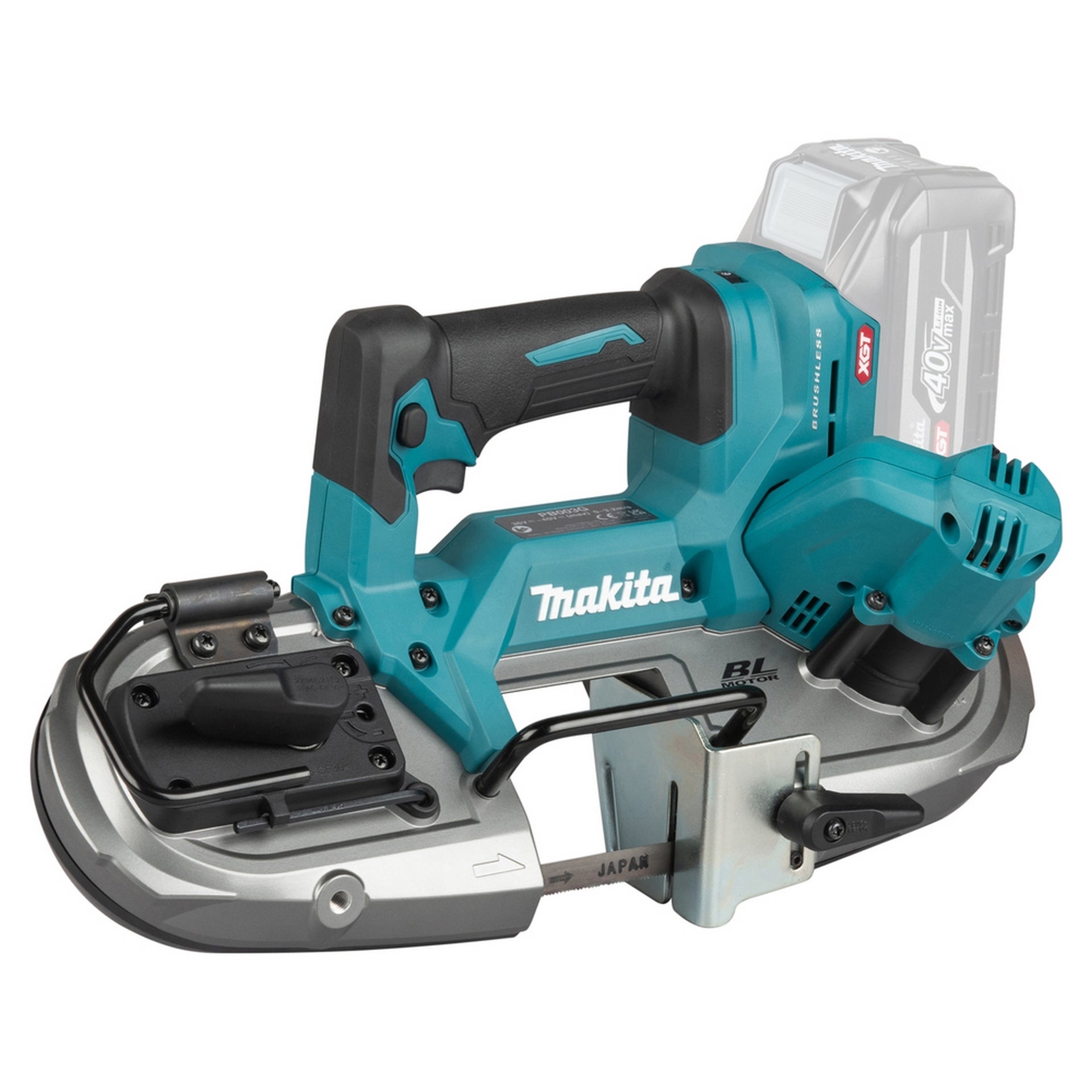 Makita Tragbare Akku-Bandsäge XGT PB003GZ