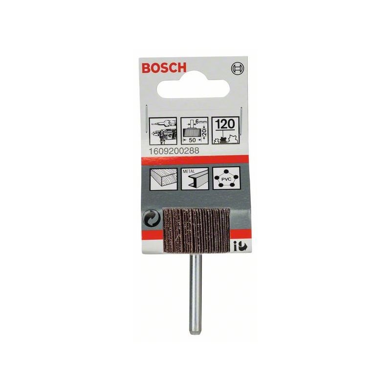 Bosch Lamellenschleifer, 6 mm, 50 mm, 20 mm, 120 #1609200288