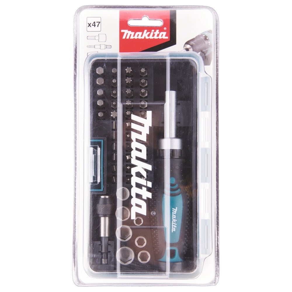 Makita Bitset mit Ratschenschraubendreher #B-36170