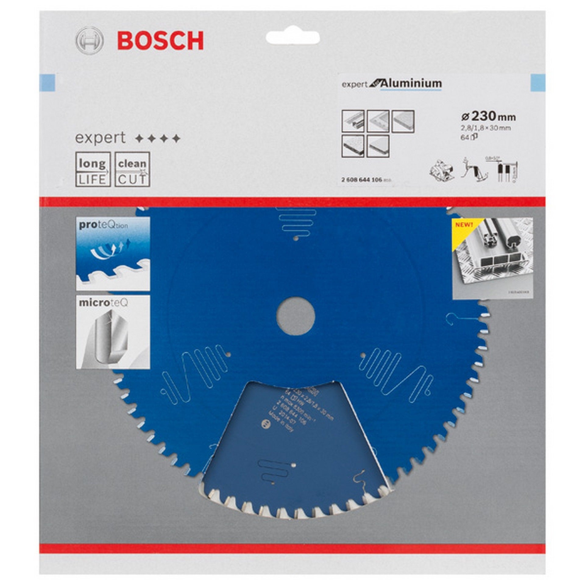 Bosch Kreissägeblatt Expert for Aluminium, H 230 x 30, Z64 #2608644106