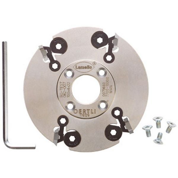 Lamello Wendenschneidenfräser, für Nutfräsmaschine, HW, Ø100x4xØ22 mm, Z4, NL 4 #132001