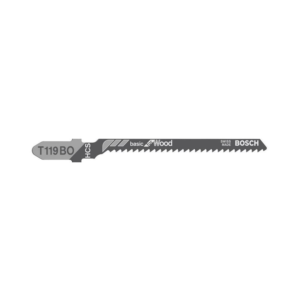Bosch Stichsägeblatt T 119 BO Basic for Wood, 5er-Pack #2608630310