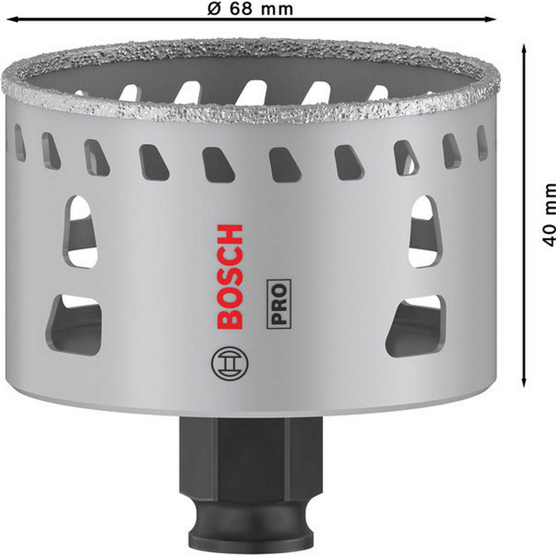 Bosch PRO Tile PC Plus Lochsäge, 68 mm, HS #2608901569