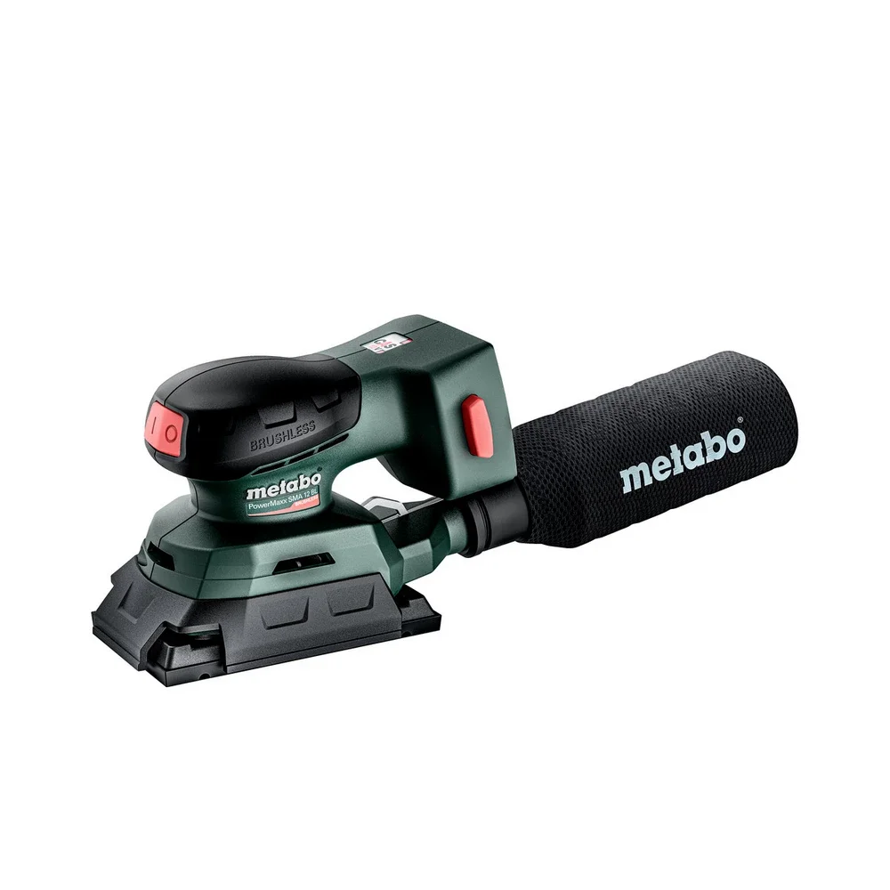Metabo Akku-Sander PowerMaxx SRA 12 BL #602036840 mit 80 x 133mm Schleifplatte