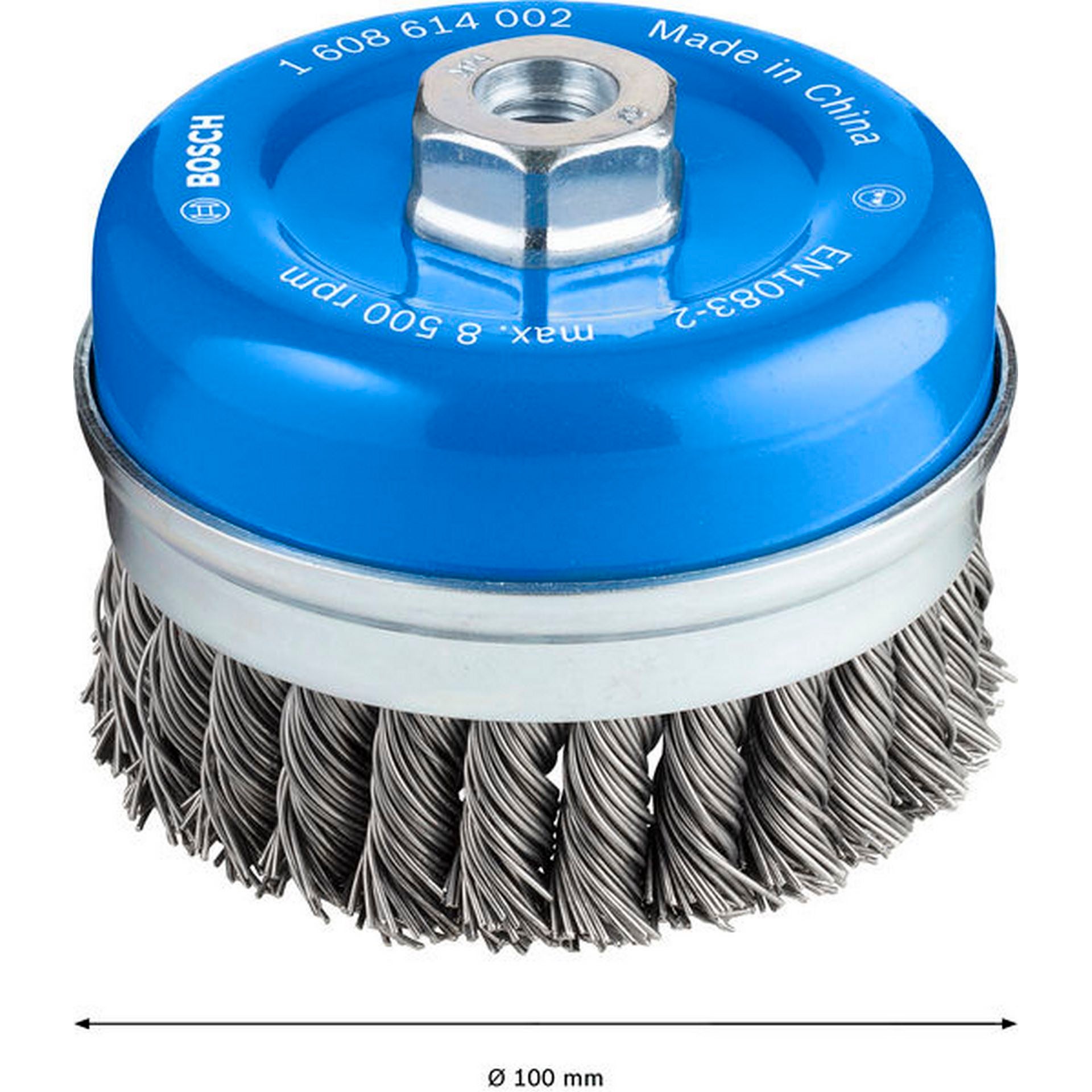 Bosch PRO Metal heavy Topfbürste, 100 x 0,8 mm, Gewinde #1608614002