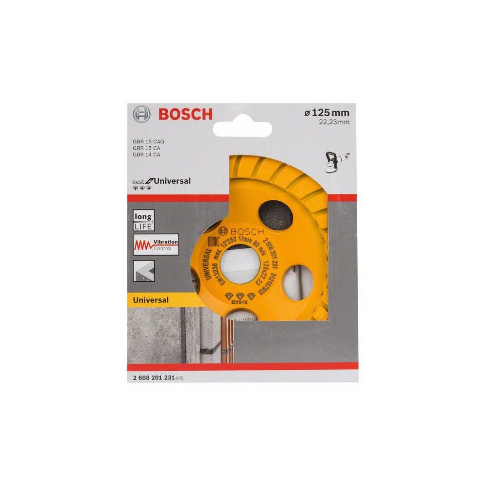 Bosch PRO Multi Material Topfscheibe, 5 x 125 x 22,23 mm #2608201231