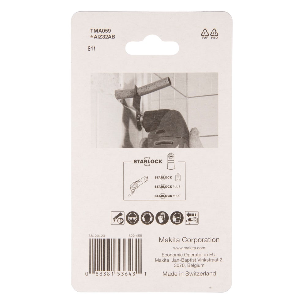 Makita Eintauchsägeblatt BiM, 32 mm, TMA059 #B-64939
