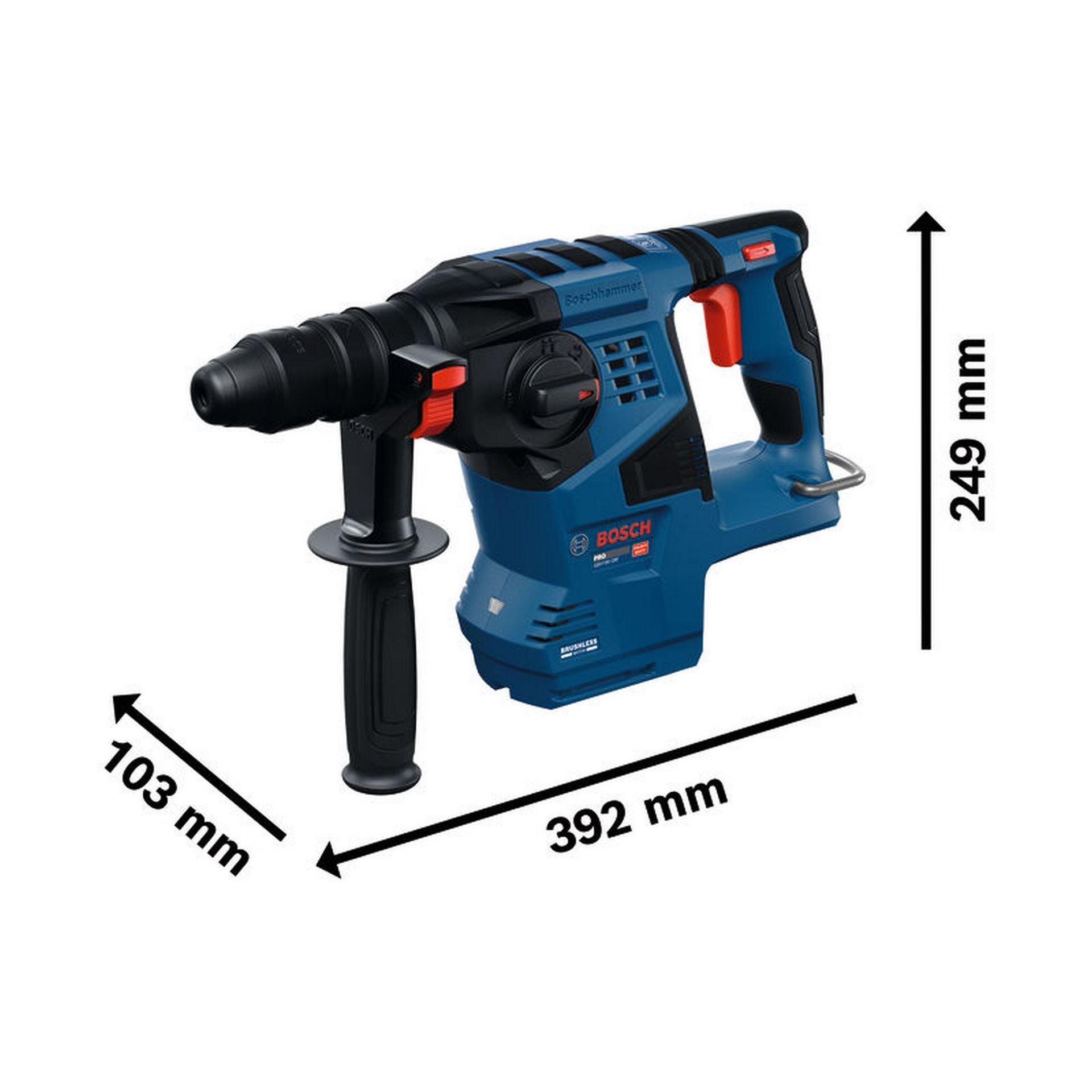 Bosch Bohrhammer mit SDS plus GBH18V-28F in L-BOXX #0611921103
