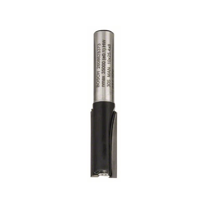 Bosch PRO Nutfräser, zweischneidig, D 10 mm, L 25 mm, S 8 mm #2608628373