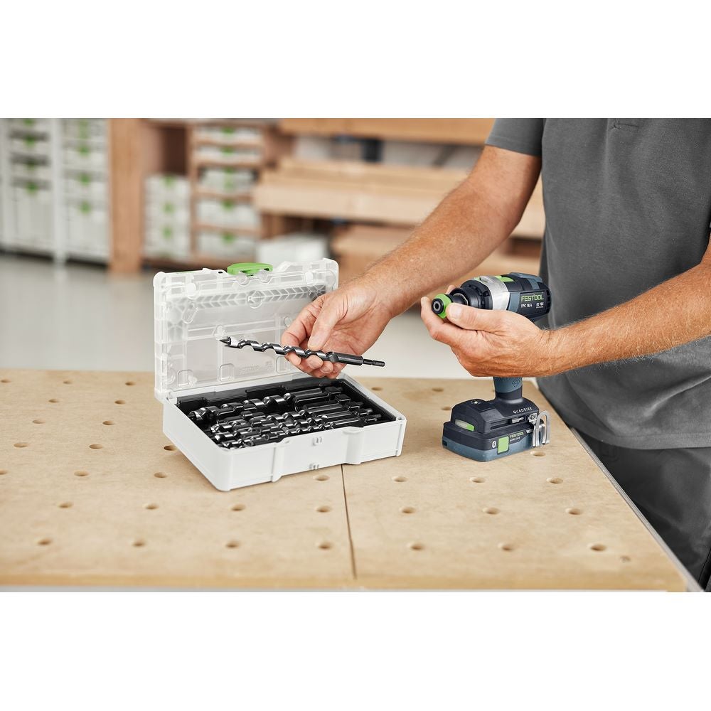 Festool Schlangenbohrer-Set SYS3 S 76-SB CE-SORT/6 #578111