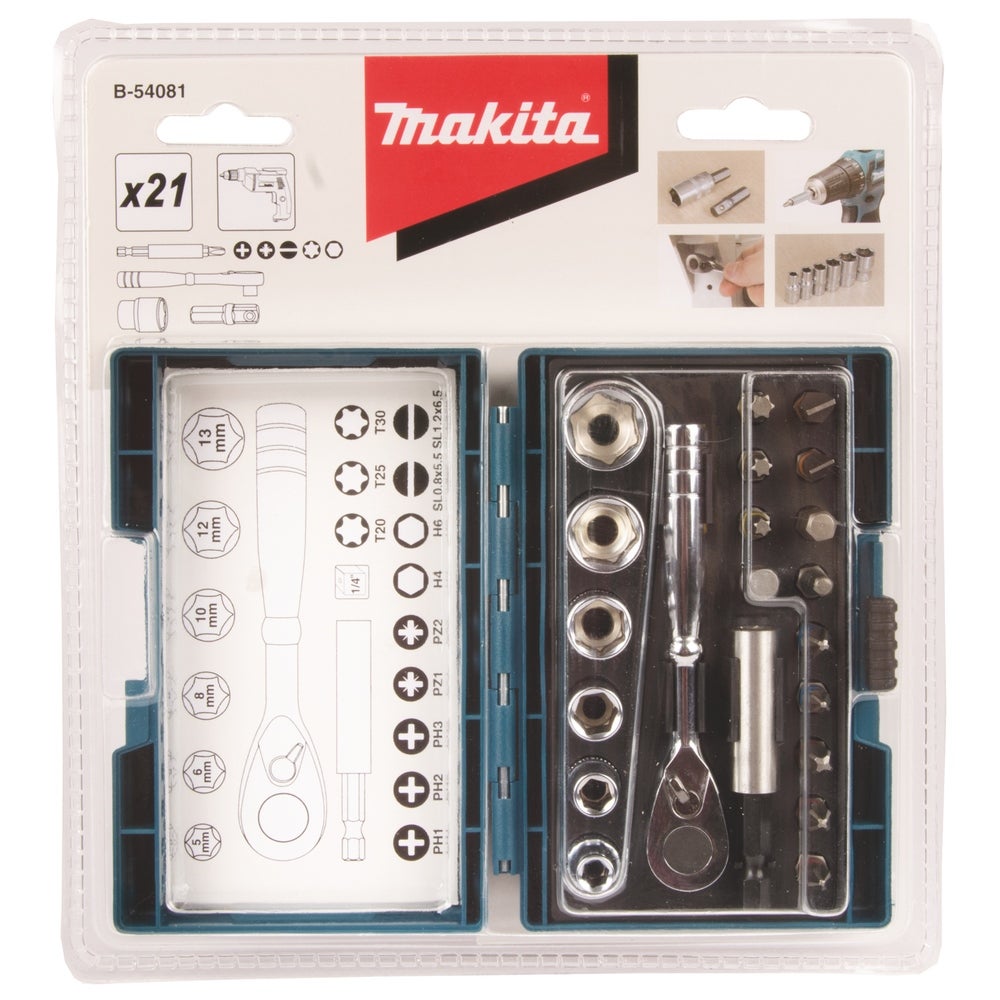 Makita Ratschen-Bitset #B-54081