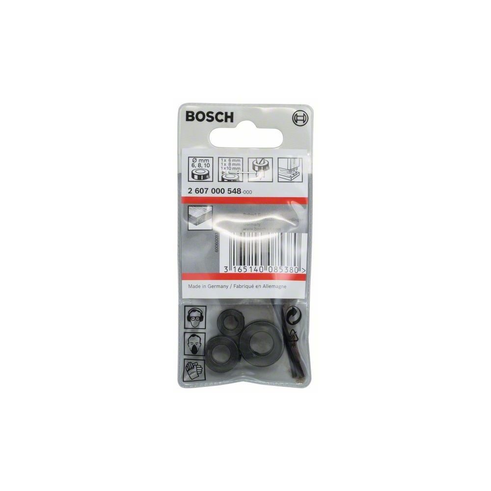 Bosch 4-tlg. Tiefenanschlag-Set für das Holzbohren, 6/8/10 mm #2607000548