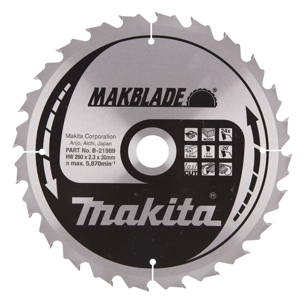 Makita Kreissägeblatt, MAKBLADE #B-21989