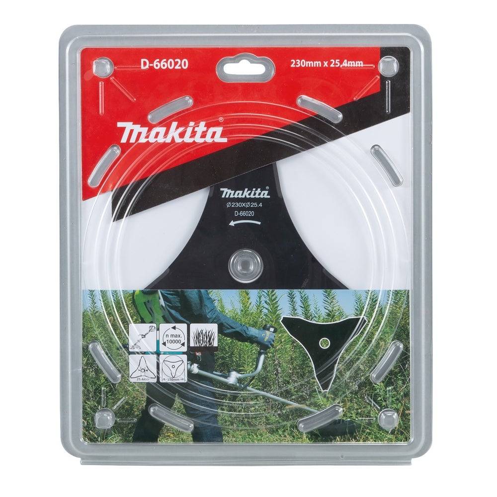 Makita 3-Zahn-Dickichtmesser, 230 mm #D-66020
