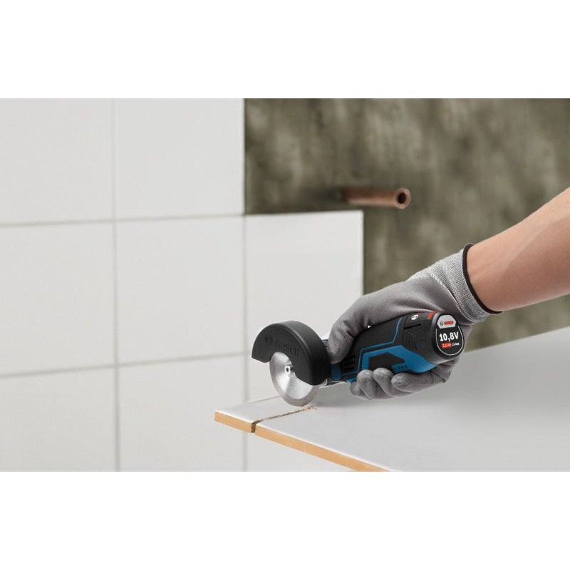 Bosch Akku-Winkelschleifer GWS 12V-76, 2 x Akku GBA 12V 3.0Ah in L-BOXX #06019F200B