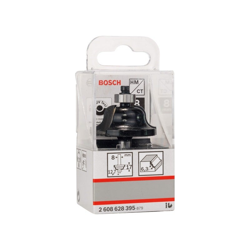 Bosch PRO Profilfräser klassisch, R 6,3 mm, S 8 mm #2608628395
