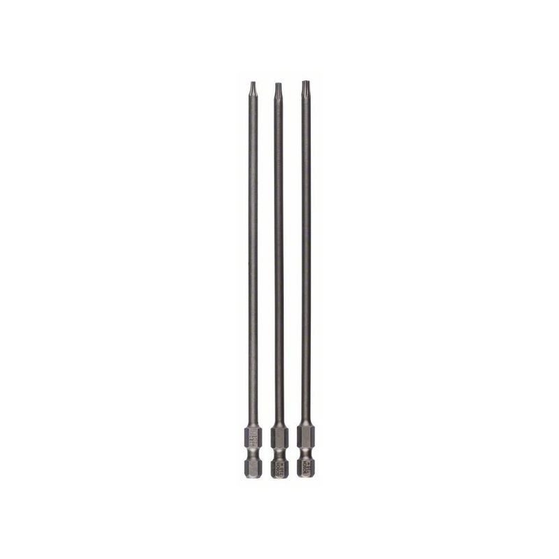 Bosch Schrauberbit-Set Extra-Hart, 3-teilig, T8, T10, T15, 152 mm #2607001763