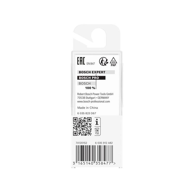 Bosch PRO Nutfräser, zweischneidig, D 13 mm, L 19,6 mm, S 8 mm #2608628386