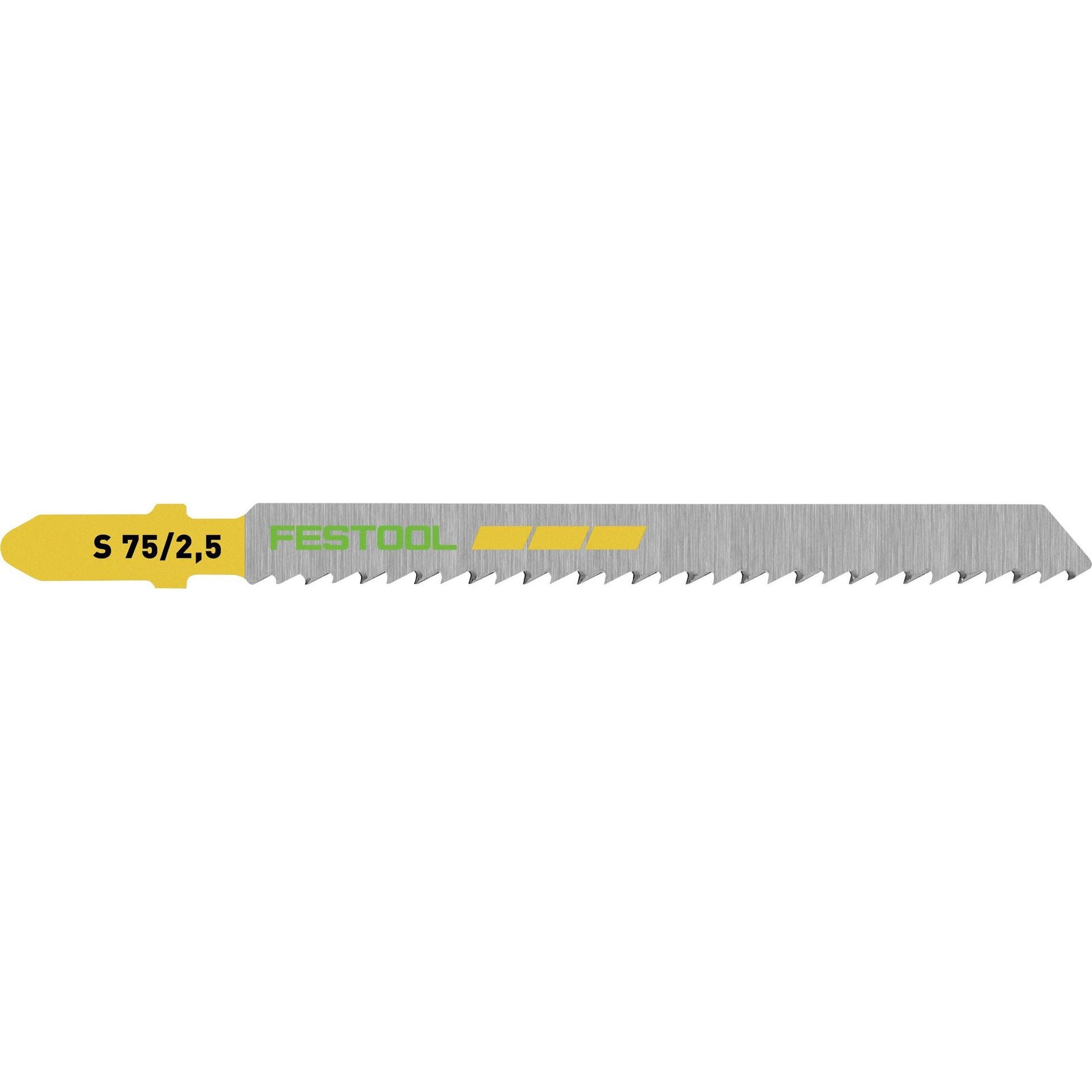 Festool Stichsägeblatt WOOD FINE CUT S 75/2,5/25 #204257